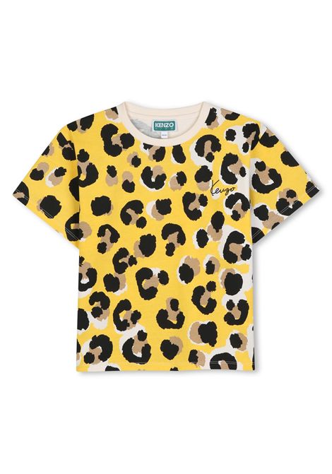 T-shirt con stampa KENZO KIDS | K61961563
